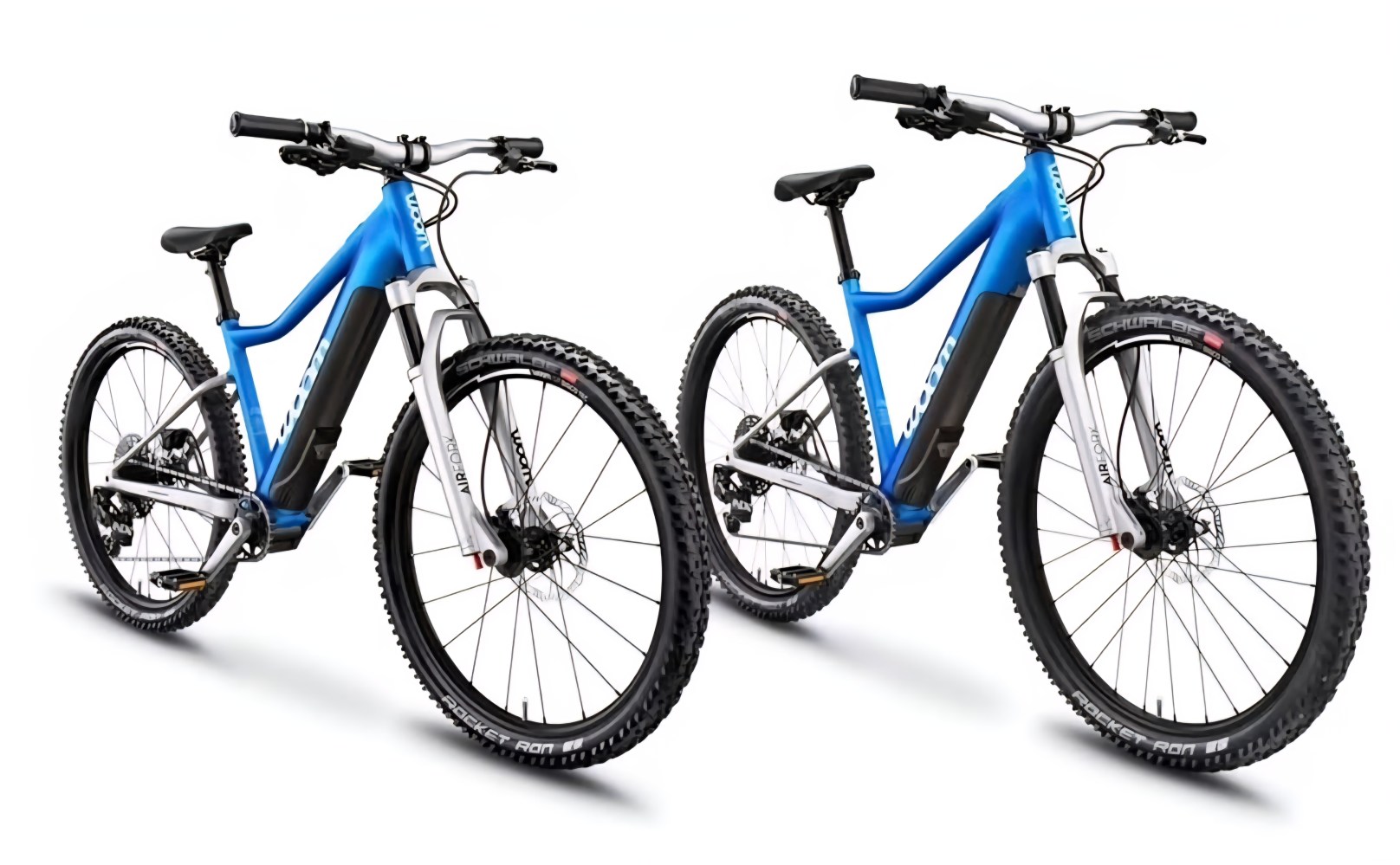 a bicycle is jumping in the air